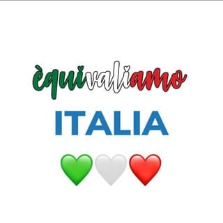 Foto profilo di Èquivaliamo Italia 💚🤍❤️ 20/03/2021