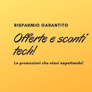 Foto profilo di Offerte e sconti tech